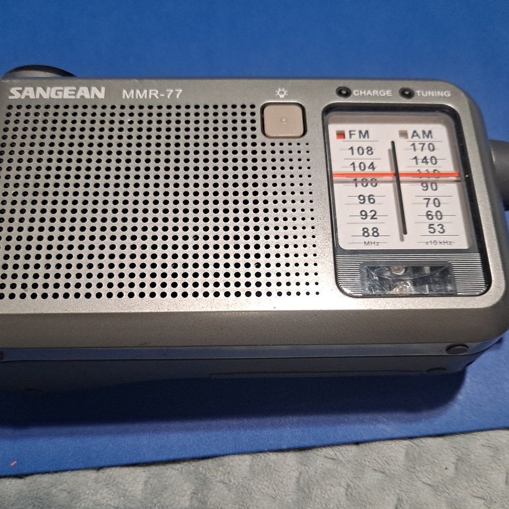 SANGEAN MMR-77 Gray Portable Radio